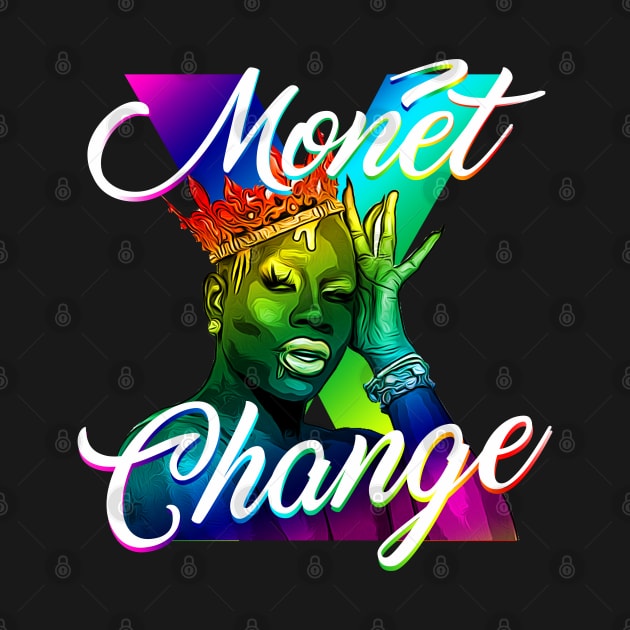 Monet X change rupauls rupaul drag race queen by Amelia Emmie