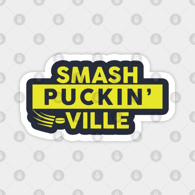 Smash Puckin' Ville Magnet by geekingoutfitters