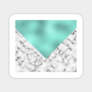 Mint marble IX Magnet