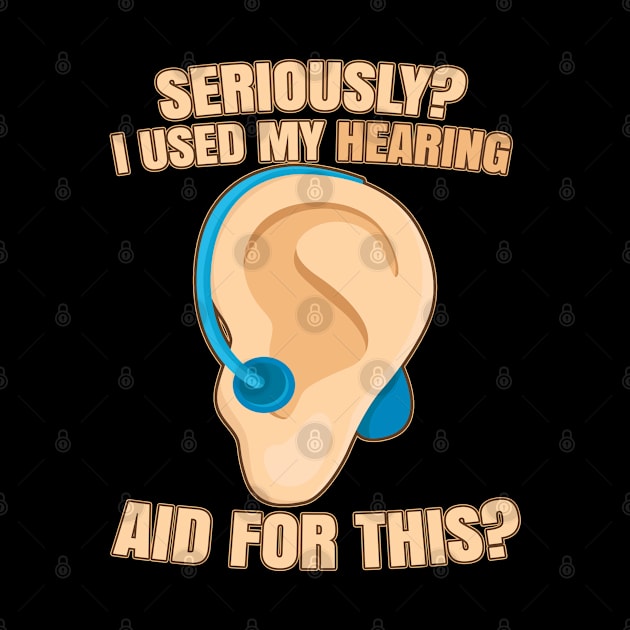 Deaf Ear hearing loss ASL learning - Seriously? I used my Hearing Aid for this? by schmomsen