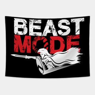 Beast mode spartans Tapestry