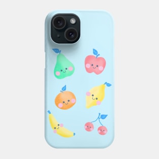 Kawaii Fruits - Adorable Sweet Food - Kawaii Art Phone Case