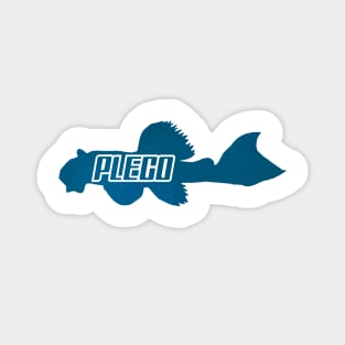 Pleco in Blue Magnet