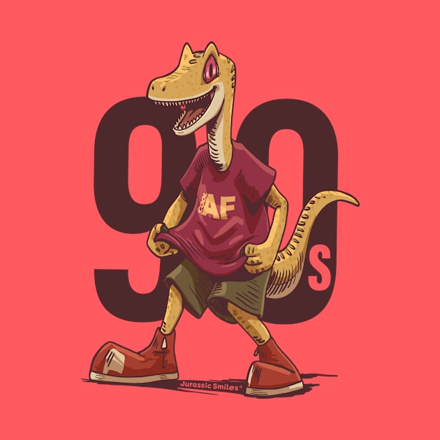 90s dinosaur! | Jurassic Smiles by Alfredoilustra