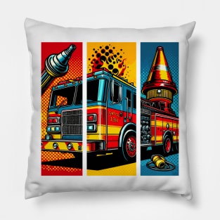 Fire Truck Pillow