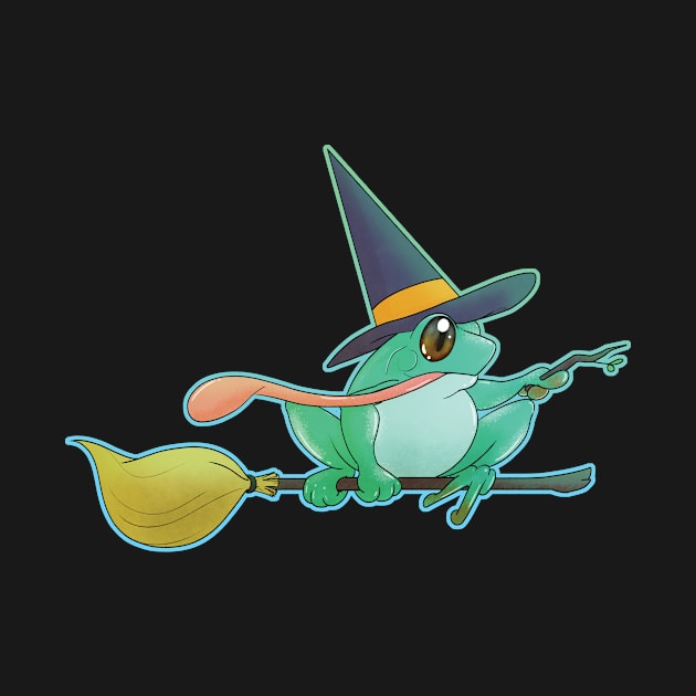 Frog wizard by Itslukefromschool