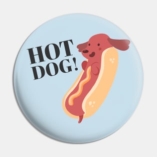 Hot Dog! Pin