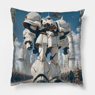 Winged Warriors: Gundam Wing, Mecha Epic, and Anime-Manga Legacy Unleashed Pillow