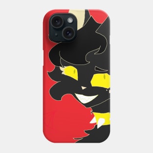 edgy warrior cat OC oh god Phone Case