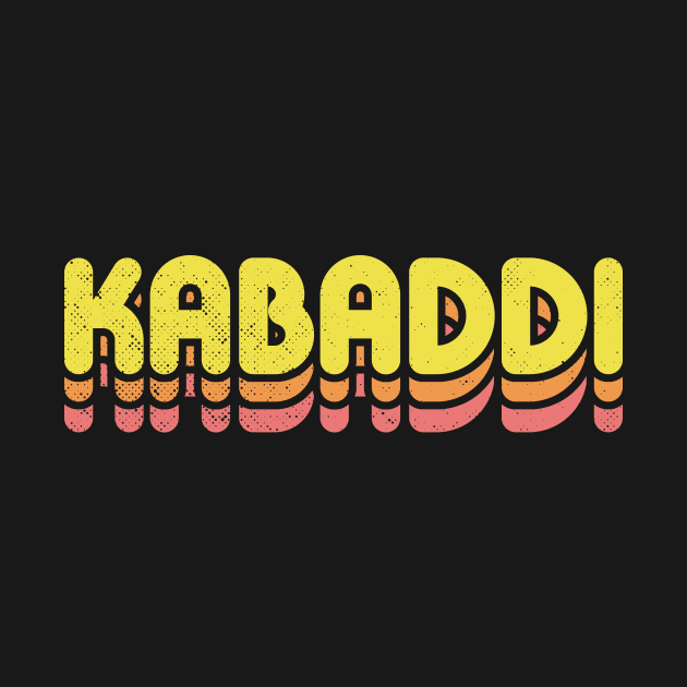 Retro Kabaddi by rojakdesigns