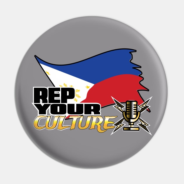 The Rep Your Culture Line: Philippines Pin by The Culture Marauders