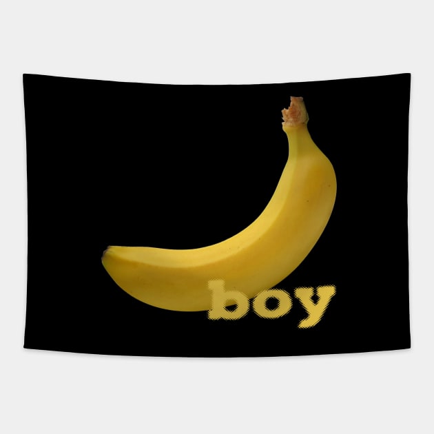 Banana Boy Tapestry by Contenebratio