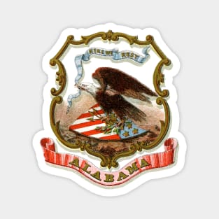 1876 Alabama Coat of Arms Magnet