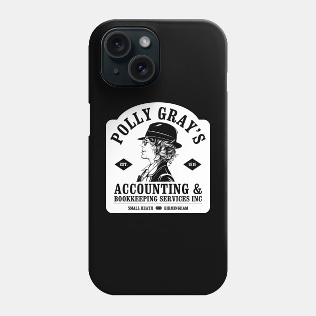 Polly Gray's Accounting Phone Case by NotoriousMedia