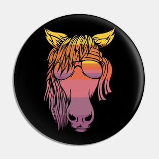 Retro Horse Pin