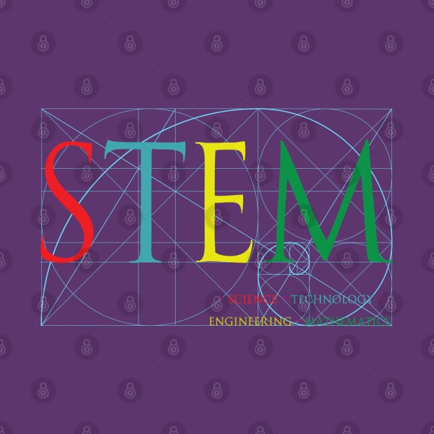 STEM with Golden Ratio, Science, Technology, Engineering, Mathematics by Stonework Design Studio