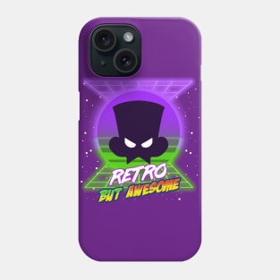 Retro... But Awesome (purple and green) Phone Case