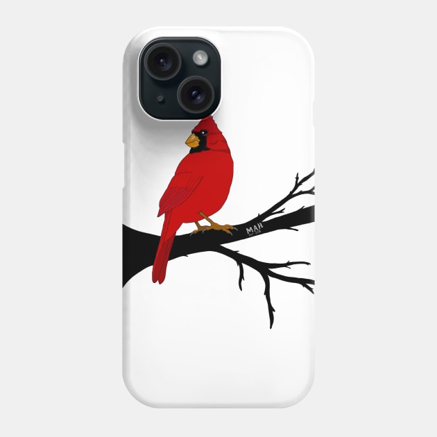 Grandma's Cardinal Phone Case by HubstheMexicano