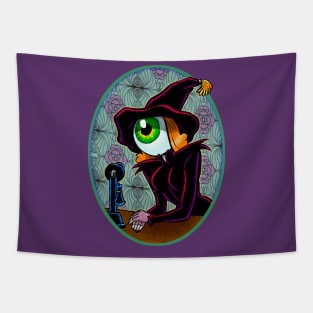 Iris The Cyclops Witch Tapestry