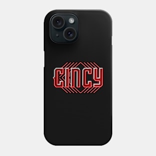 Cincinnati Reds City Connect Neon Phone Case