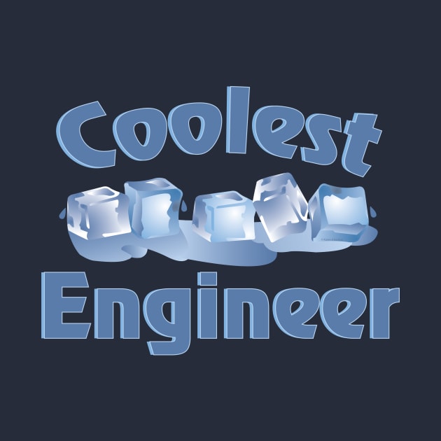 Coolest Engineer Ice Cubes by Barthol Graphics