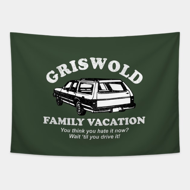 Griswold Family Vacation - vintage design Tapestry by BodinStreet