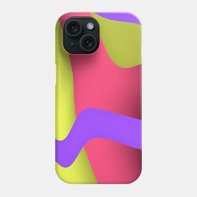 Psychedelic Futures ∆∆∆∆ 70s Style Pattern Design Phone Case by DankFutura