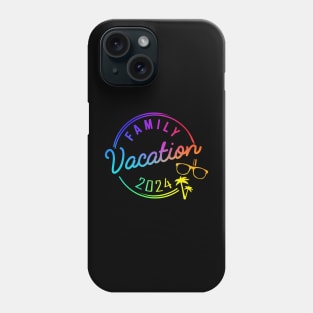 Family Vacation 2024 Funny Trip Phone Case