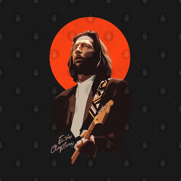 Eric Clapton Art by Aldebaran