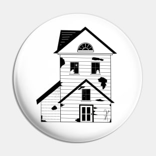 Haunted House Pin