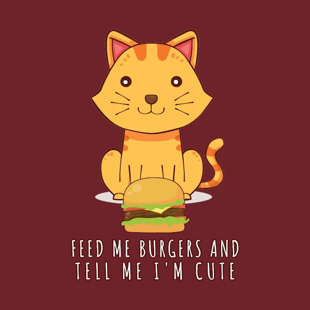 Burger Cat by JKA