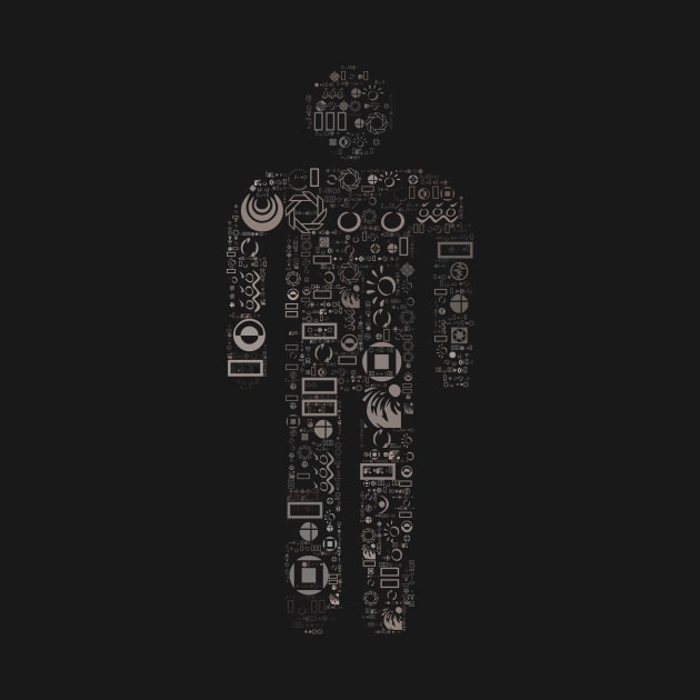 Metal Man Word Cloud () by The Glass Pixel