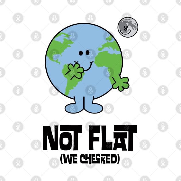 NOT FLAT WE CHECKED(LITTLE MISS EARTH) by remerasnerds