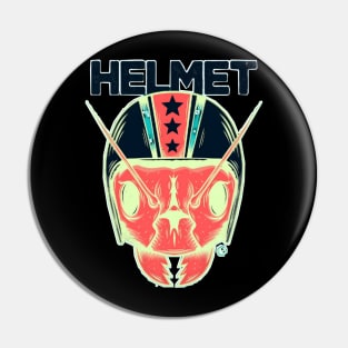 Helmet band design logo Pin