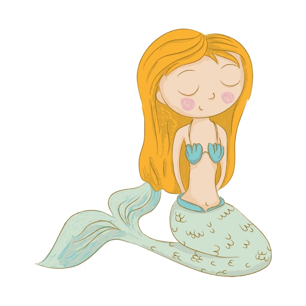 A Mermaid under the Sea by GeeksUnite!