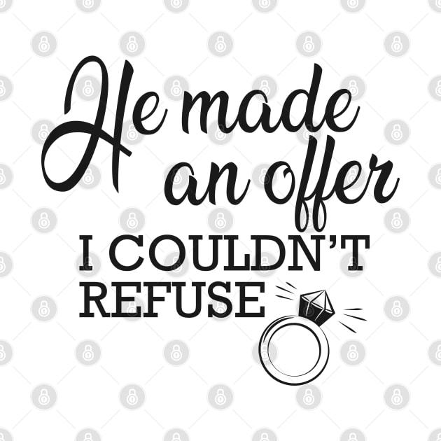 Fiancee - He made and offer I couldn't refuse by KC Happy Shop