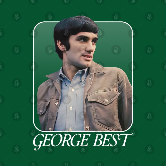 George Best -- 70s Retro Mod Design by DankFutura