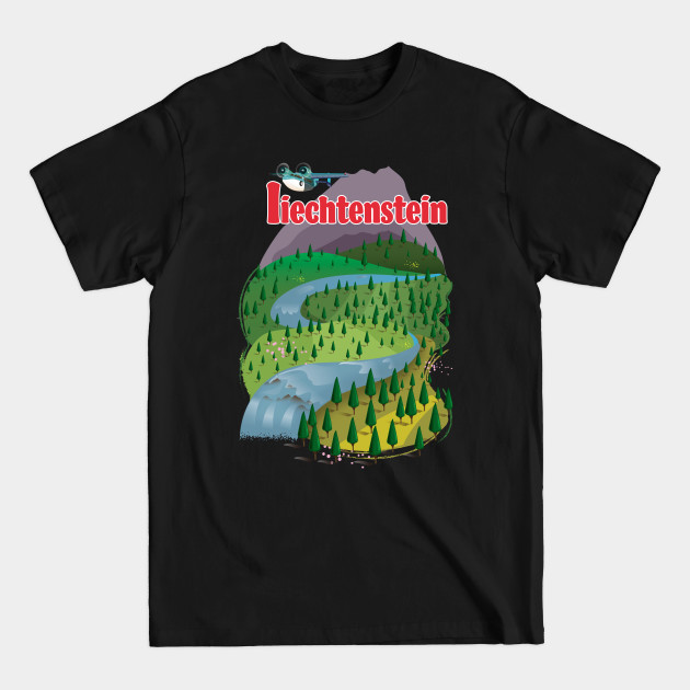 Discover liechtenstein - Liechtenstein - T-Shirt