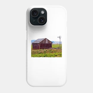 Old Colorado Barn and Windmill Phone Case