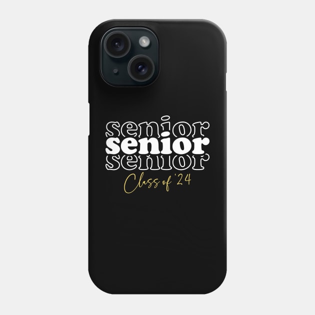 Graduation 2024; senior; seniors; school; class of 24; class of 2024; 2024 senior; 2024 graduate; graduate; grade school; education; grad; University; college; higher education; school student; graduation 2024; end of school; class; Phone Case by Be my good time