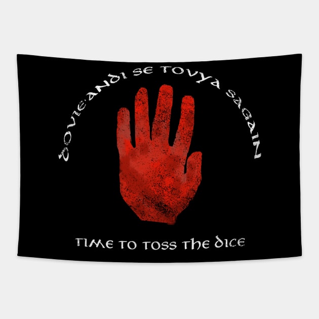 Time To Toss The Dice - Wheel of Time Tapestry by notthatparker