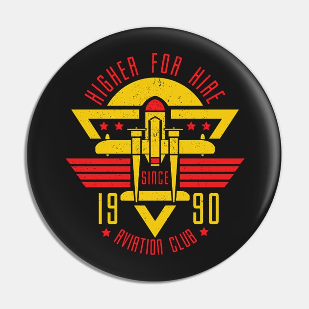 Aviation Club Pin by Brucento