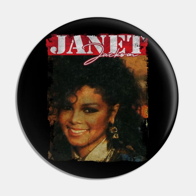 TEXTURE ART- JANET JACKSON 80S Pin by ZiziVintage