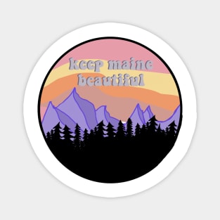 Keep Maine Beautiful Magnet