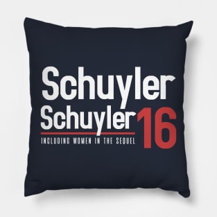 Schuyler Sisters for president - inspired by Hamilton Pillow