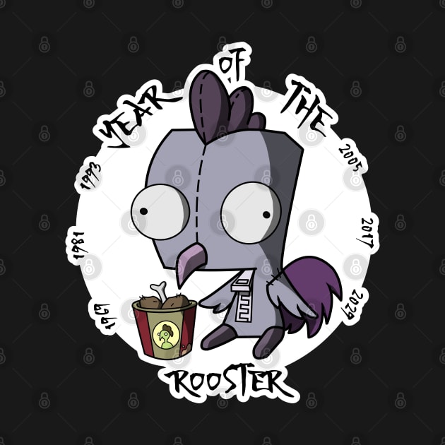 Gir, Year of the Rooster by Kitsuology