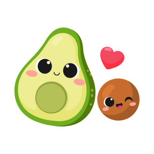 Valentine Avocado T-Shirt