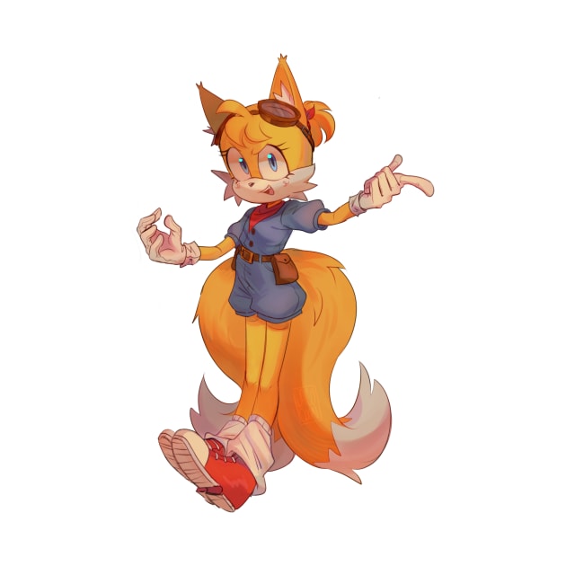 Tails the fox Genderbend by Jacocoon