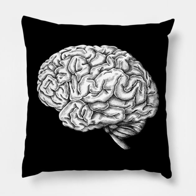 BRAIN Pillow by lLimee