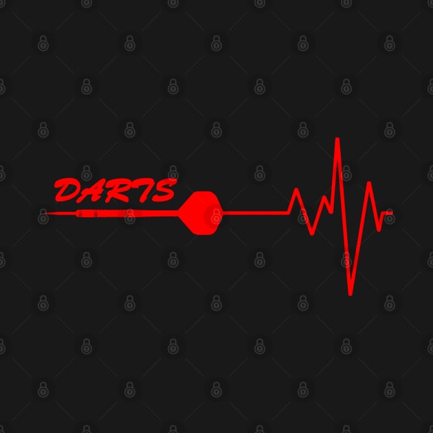 darts, heartbeat by hottehue